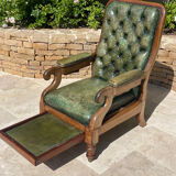 Chesterfield Mahogany Armchair