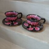 2 vintage cups and saucers