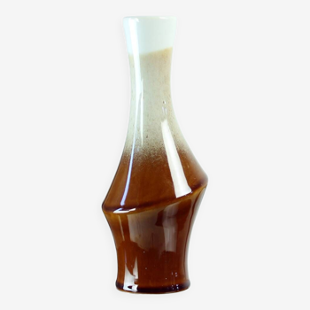 Brown Ceramic Vase By Ditmar Urbach, Czechoslovakia 1960s