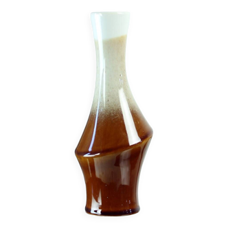 Brown Ceramic Vase By Ditmar Urbach, Czechoslovakia 1960s