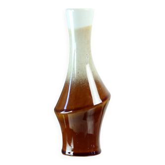 Vase en céramique marron par Ditmar Urbach, Tchécoslovaquie 1960
