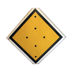 Plaque émaillée signalisation