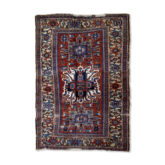 Former carpet Persian Heriz  128x195cm, 1890