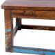 Table basse en teck birman ancien