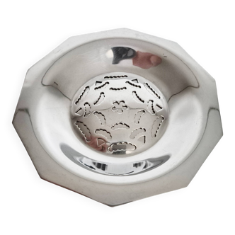 Beurrier Coquillor ancien en inox