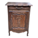Renaissance chest of drawers in solid dark oak wood