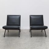 Pair of 'Visiteur' easy chairs by Pierre Guariche for Meurop, 1961
