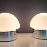 Pair of vintage bedside lamps