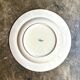 Longchamp hollow round dish in iron earth, "Lily" service