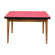 Table extensible en bois et formica