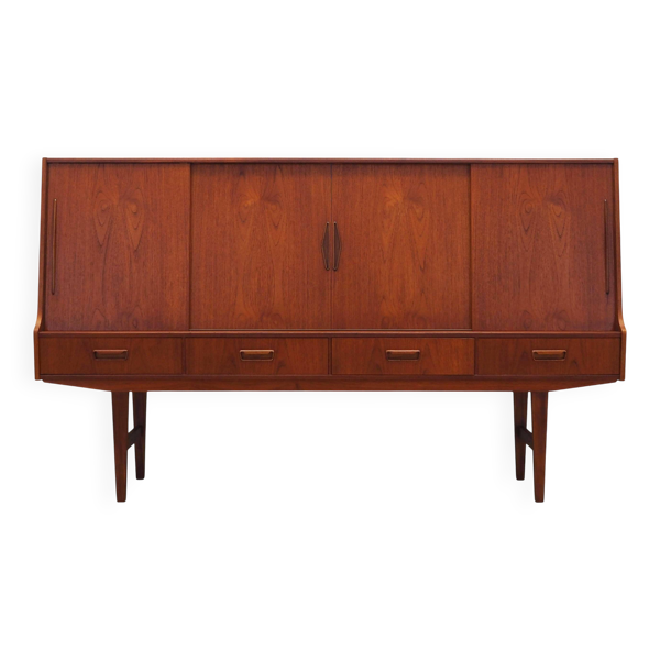 Enfilade en teck, design danois, années 1960, production : Danemark