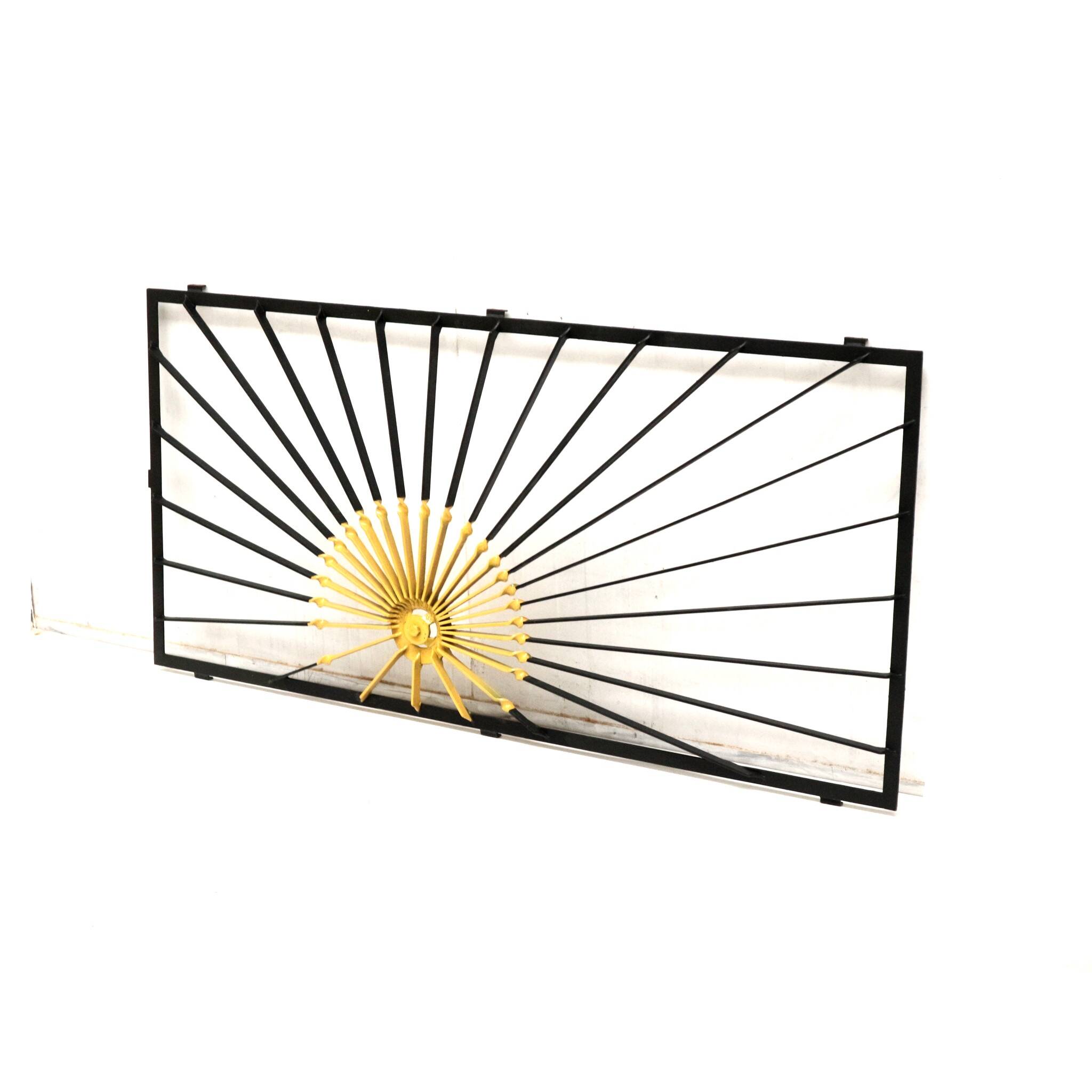 Vintage metal wall sculpture made in the 70s