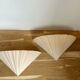 Pair of vintage wall lamp plaster, France 1980