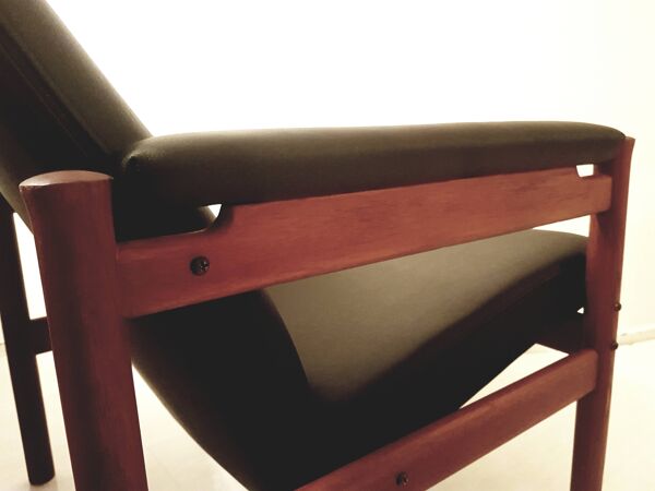 Fauteuil par Hansen, Soren pour Fritz Hansen, années 1960