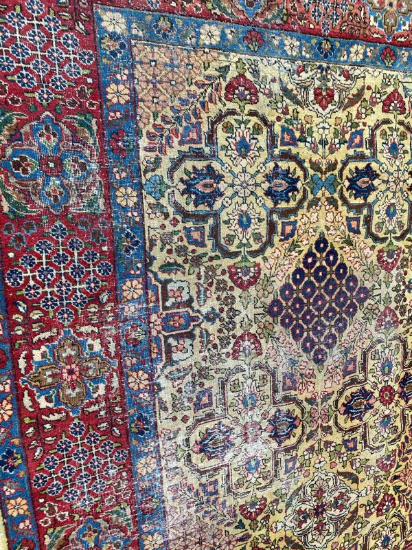 Grand tapis ancien persan Tabriz 240x320 cm