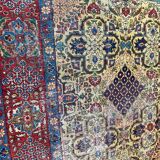 Large ancient Persian carpet Tabriz 240x320 cm