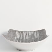 Mid-Century Ceramic Bowl "Ax" by Mari Simmulson for Upsala Ekeby, Sweden 1950s
