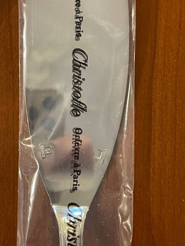 Christofle vendome coquille , couvert à poisson et couverts service