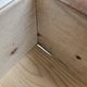 Art Decò chest of drawers from the 1940s in mahogany and briar