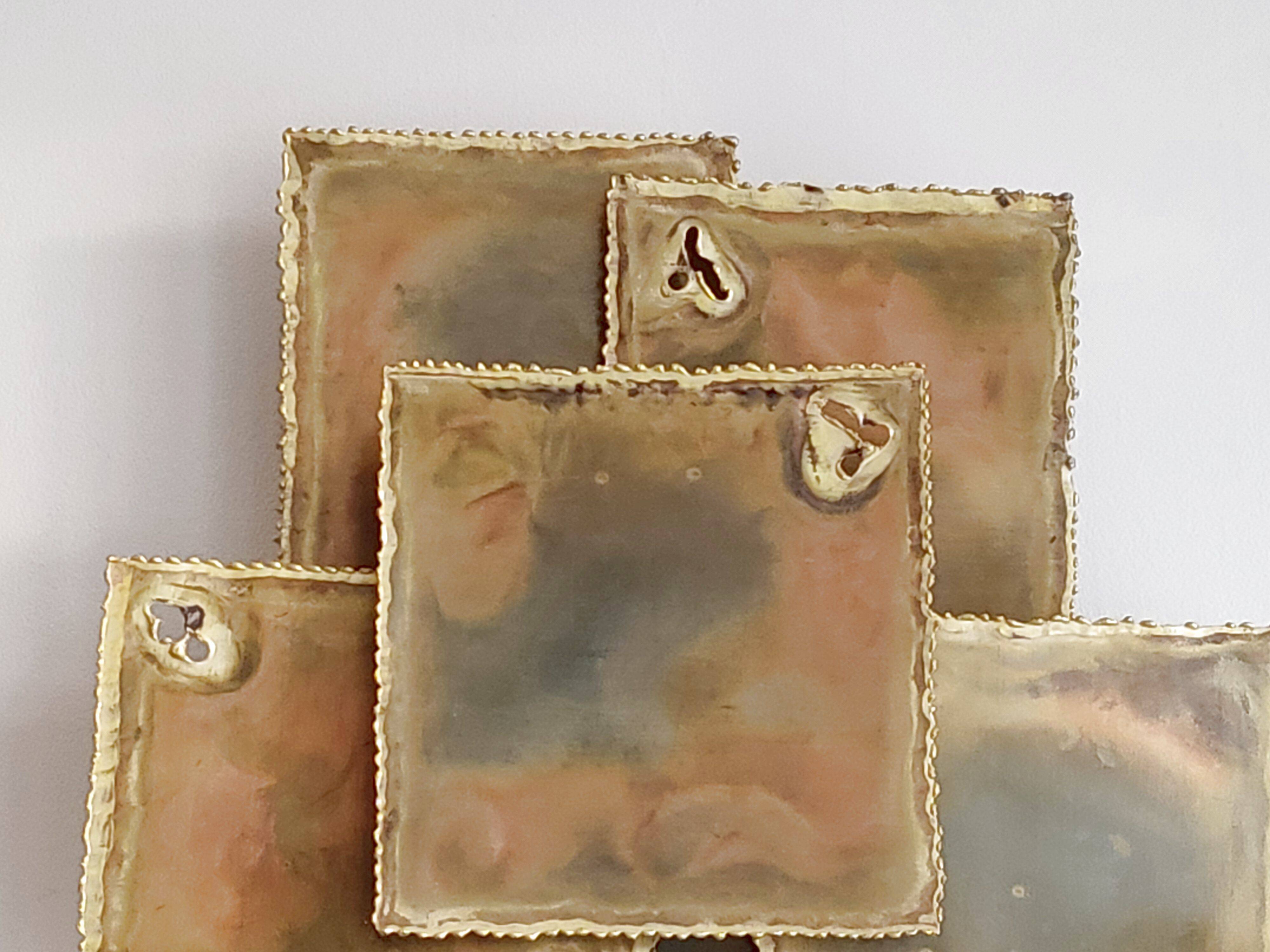 Vintage wall lamp Holm Sorensen & Co 1960 Scandinavian