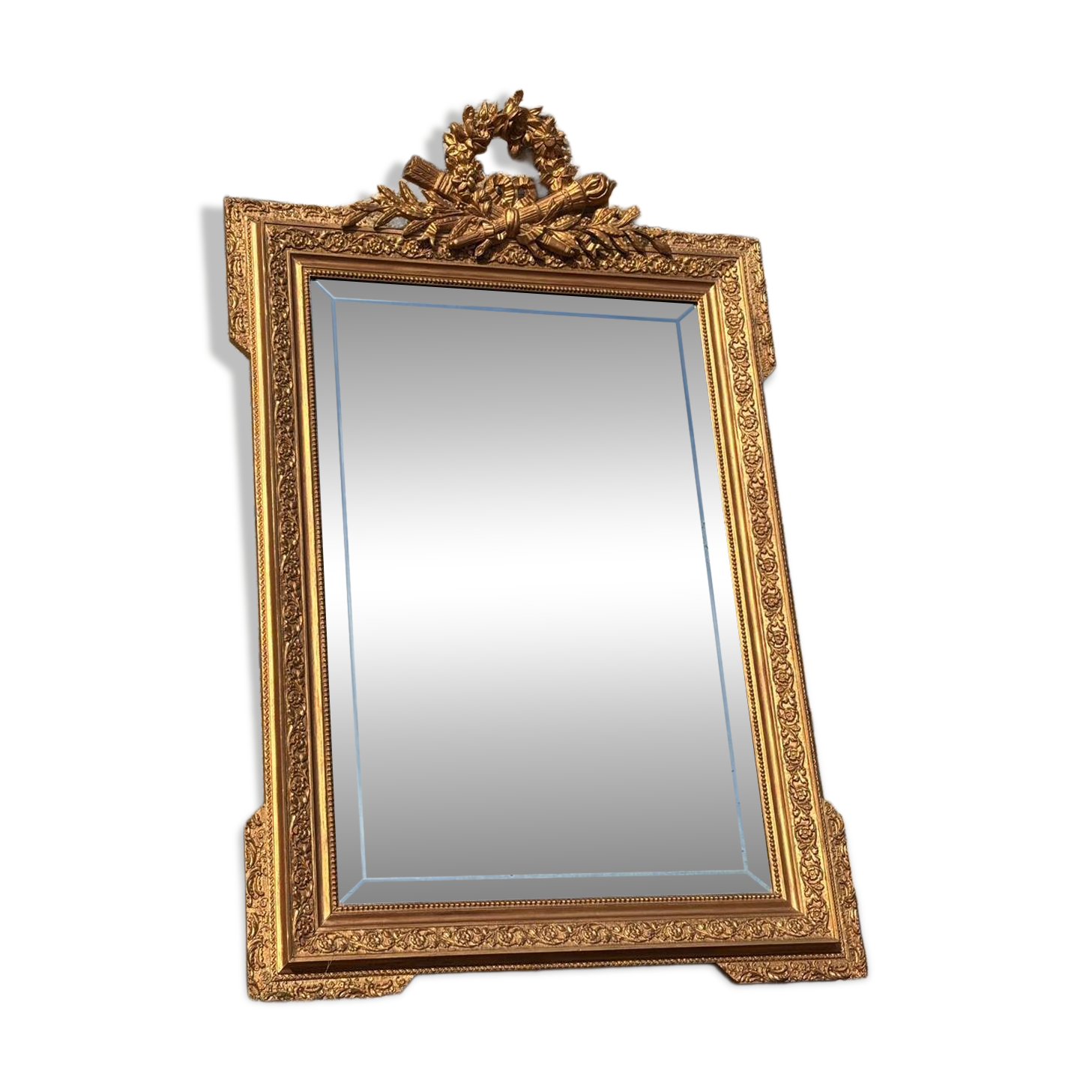 Napoleon III gilded mirror