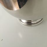 Silver metal champagne cvas