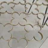 Coffee table 50s golden clover