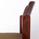 1 of 9 Vintage Lübke Stacking Chair, 1970s German Design, Dark Beech Wood