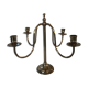 Scandinavian brass chandelier