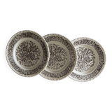 Assiettes fleuries Prairie