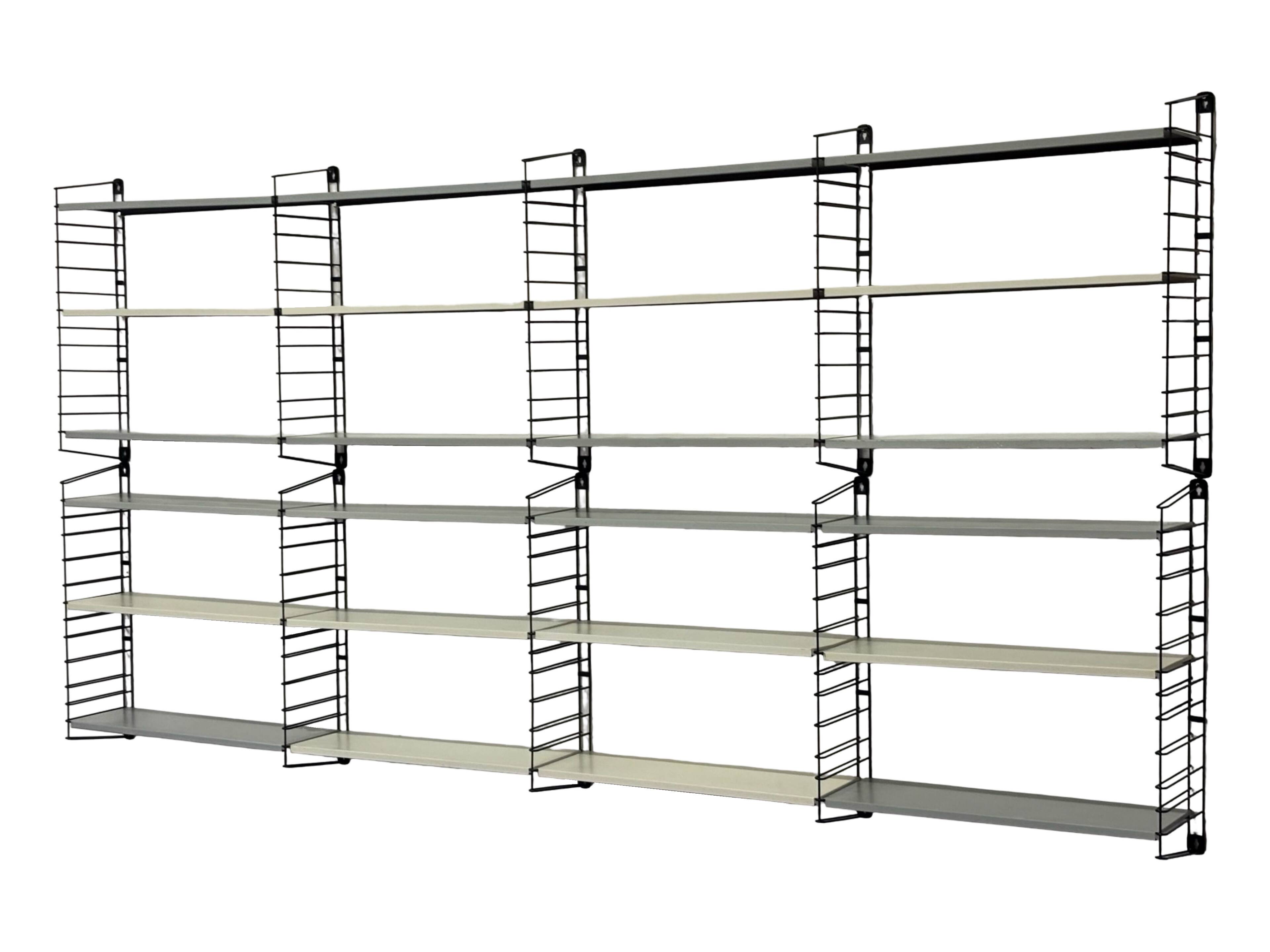 Vintage XXL Tomado Holland Wall Unit Shelving unit Modular 1960 Design