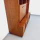 Vintage Scandinavian double bookcase in teak from the 60s