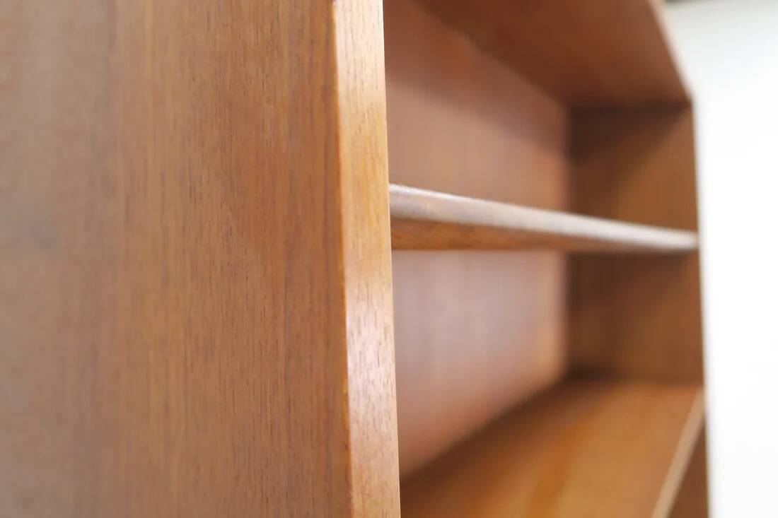 Teak Mid-Century Bookcase – Johannes Sorth (Denmark, 1960s)