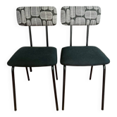 Paire de chaises rénovées