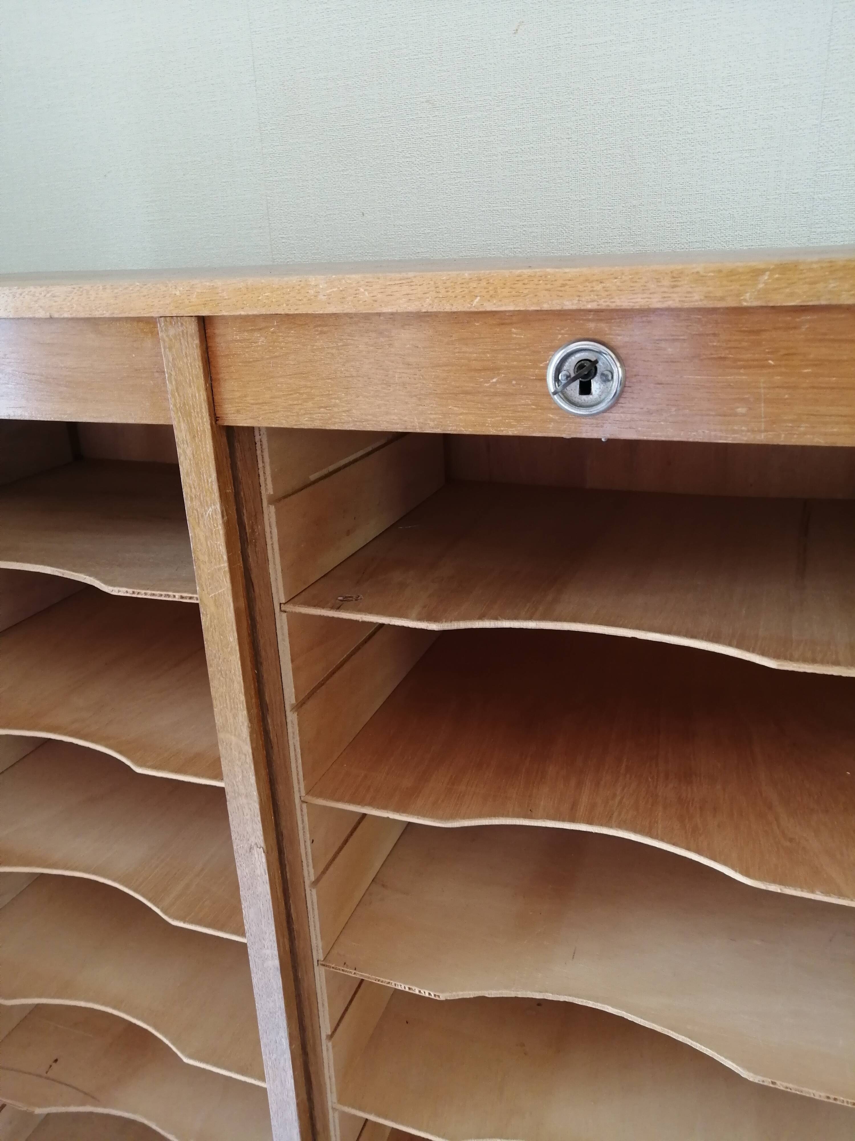 Furniture double curtain binder 60s/70s