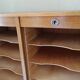 Meuble classeur double rideaux années 60/70
