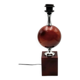 Lacquered metal table lamp Design by Philippe Barbier Vintage 1970