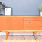 Restored Teak 1960s Jentique Sideboard Cabinet