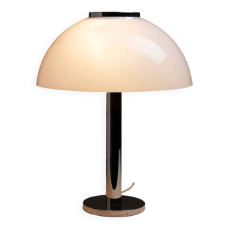 Lampe de table en plexiglas et chrome par Beisl Leuchten