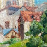 Tableau de Bayonne huile basque