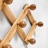 Porte-manteau mural vintage 70