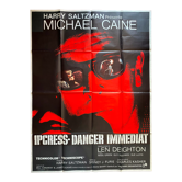 Original cinema poster "Ipcress - Immediate danger" Michael Caine 120x160cm 1965