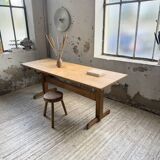 Perriand mountain furniture pine dining table