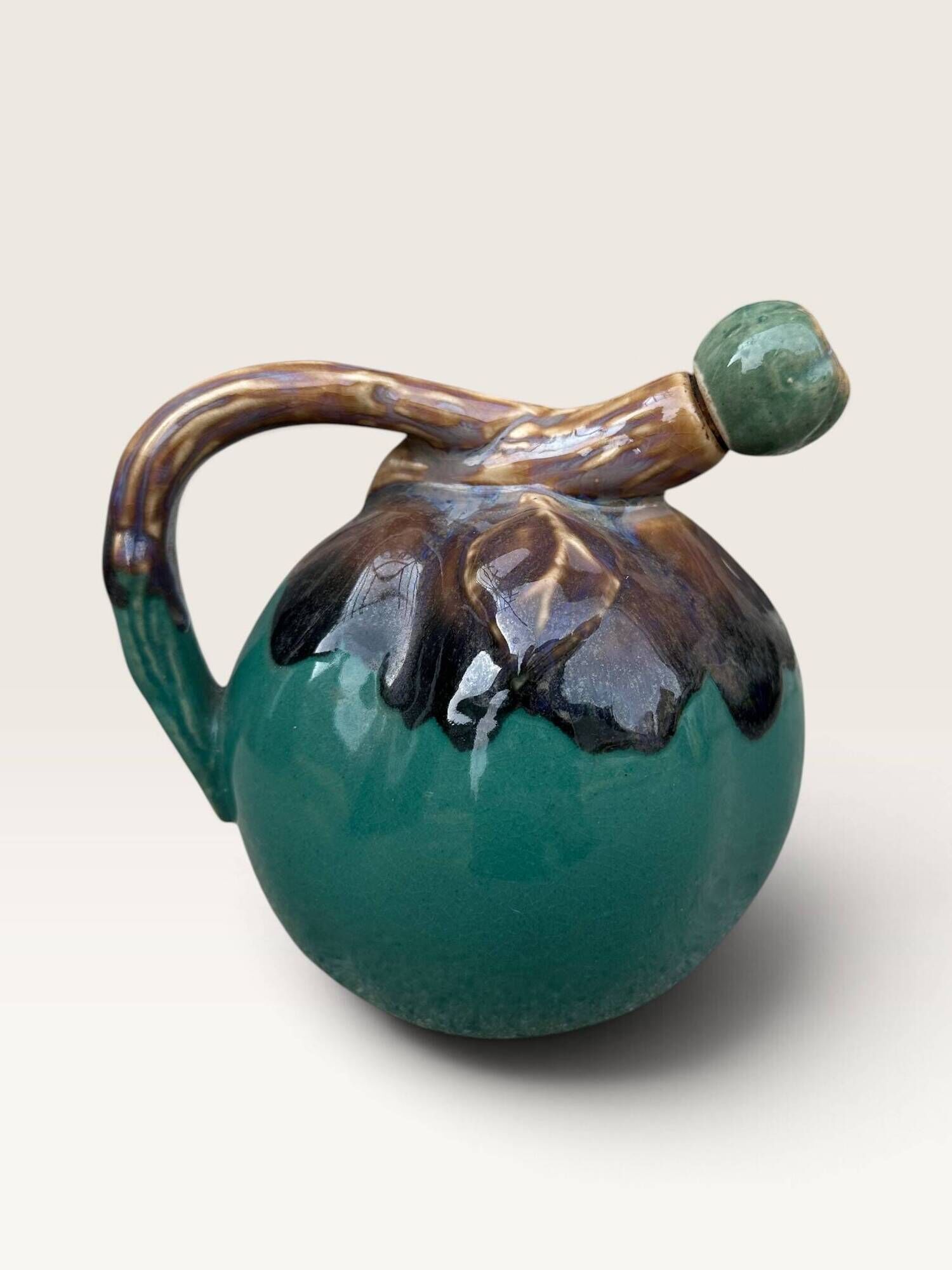 Alpho Alphonse Mouton earthenware jug