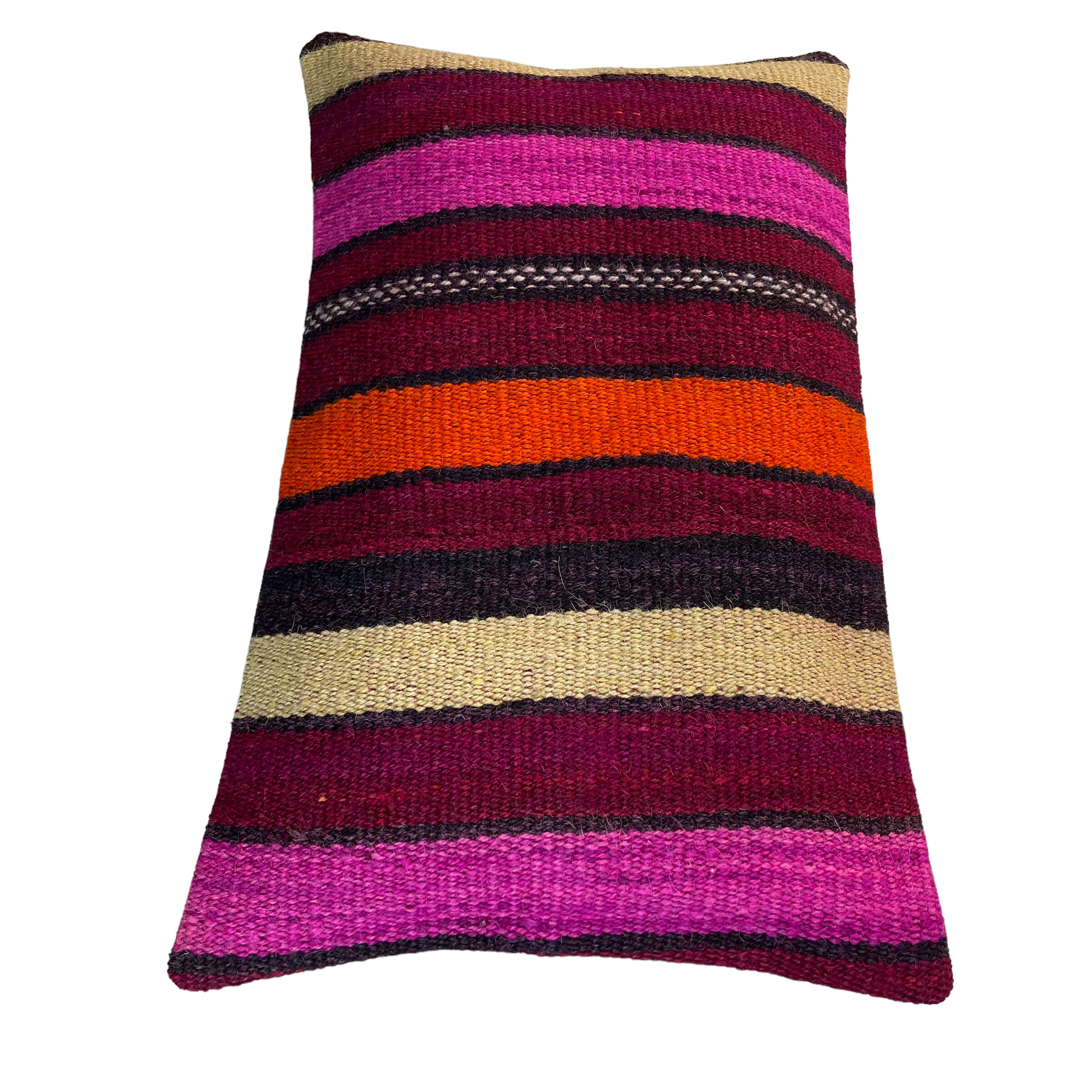 Vintage turkish handmade cushion cover , 30 x 50 cm
