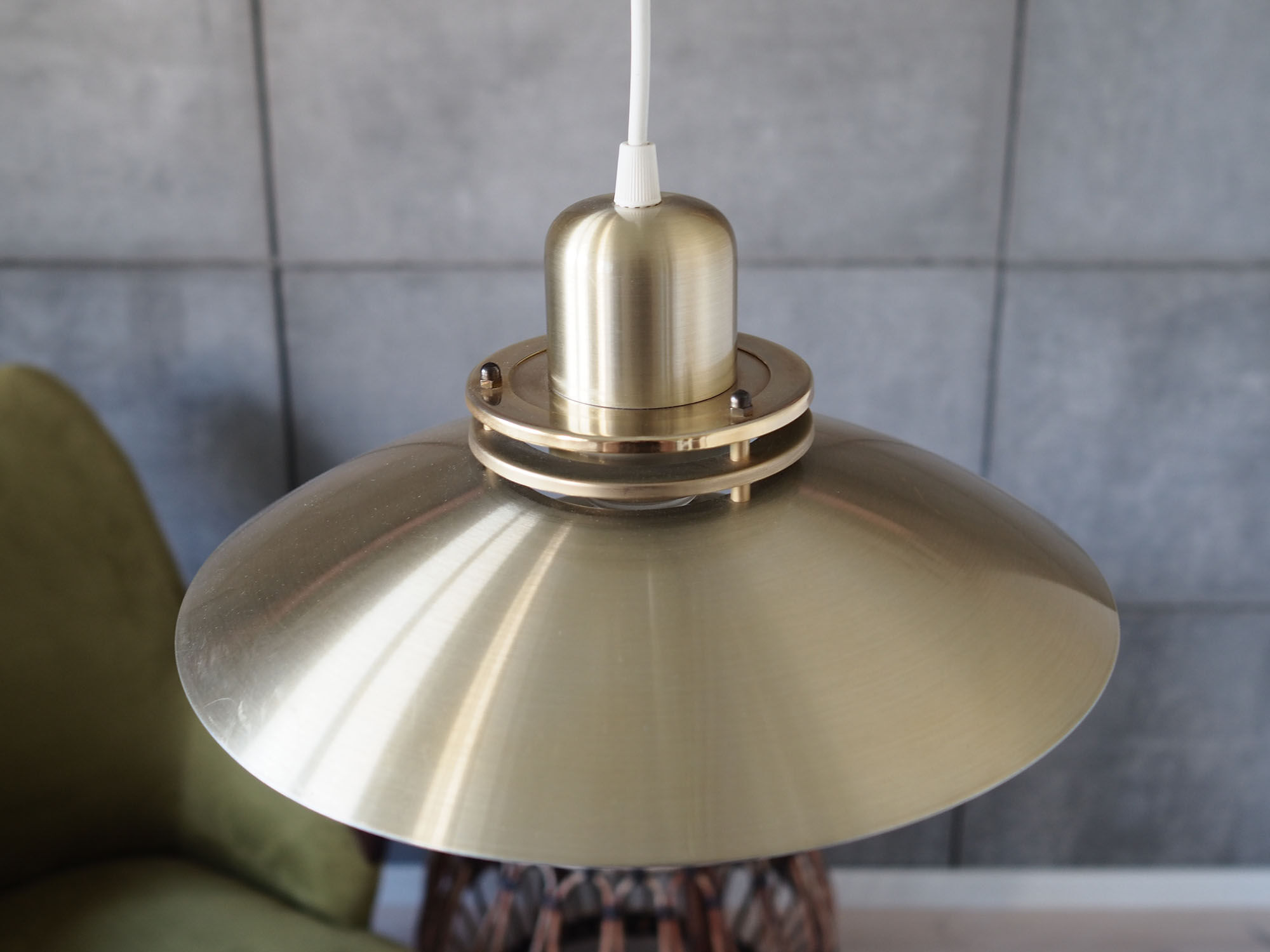 Pendant lamp, Danish design, 70's, production: Denmark