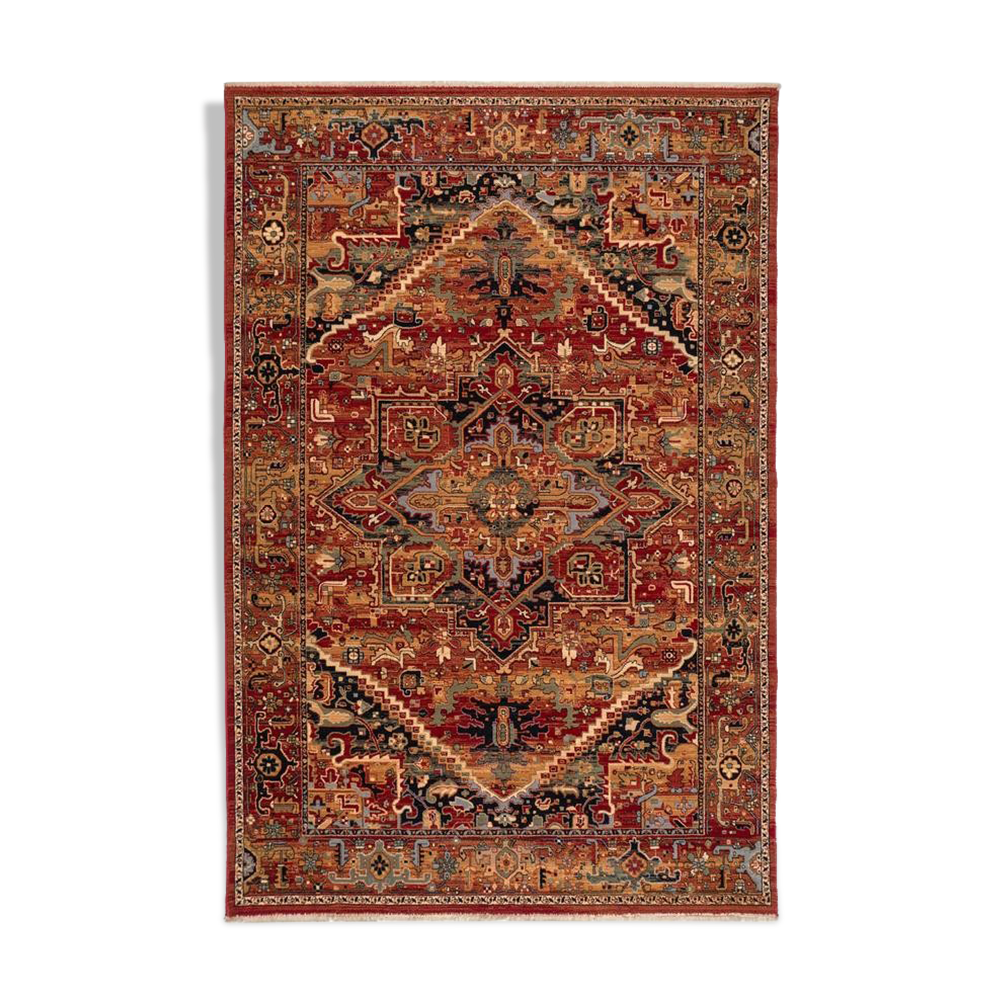 Ancient Red Persian Carpet 300X395 cm