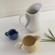 Set of 3 vintage pastels ceramic pitchers