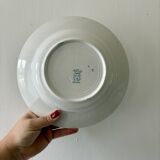 Set of 8 antique ironstone soup plates - Suzanne de Saint Amand model