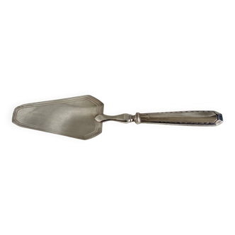 Silver-plated metal pie server Art Deco